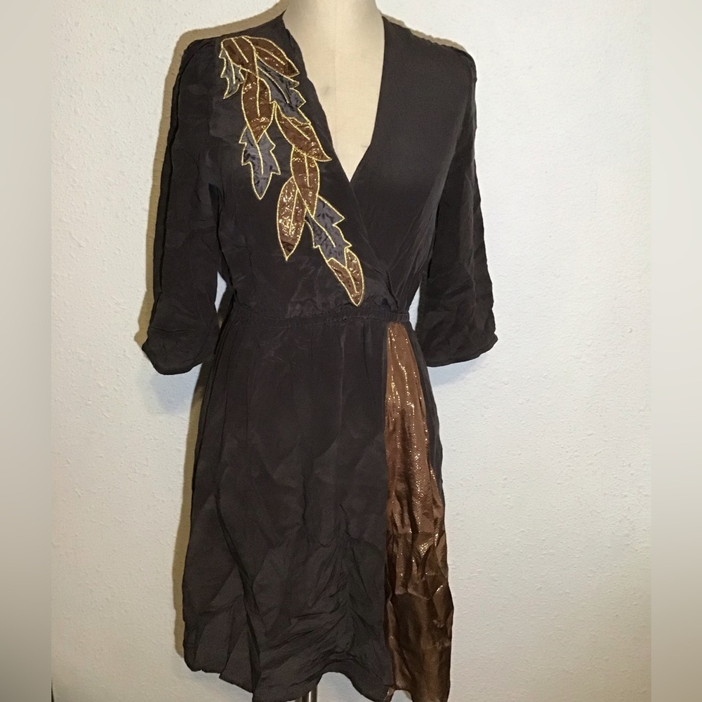 Aryn K. Silk dress size small - Picture 1 of 6